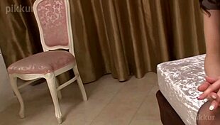 banging slender long-legged japanese girl in hotel room