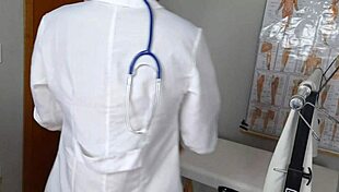 teen's gyno fingers tight ass before uniform hospital fuck