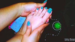 Foot Massage Leads to Wild Orgasm Fetish Explosion!