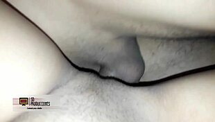 stepsis sneaks into bed for hot hidden fuck under sheets