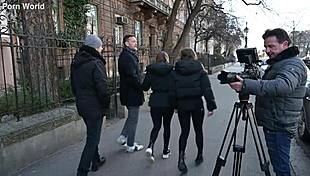 Scorned eveline and silvia dellai twins film their own brutal dp gangbang ass to mouth cumshots