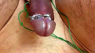 quick e-stim orgasm hits me hard 😍💦 whoa!