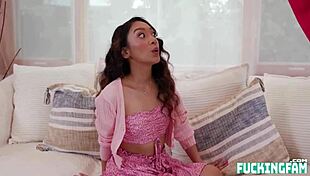 stepdaughter slips magical buttplug in and tempts her horny father-in-law uncle for wild taboo fuck