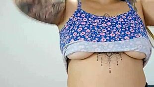 Girl Fingers Gaping Asshole Wide Open After Intense Masturbation Flashing