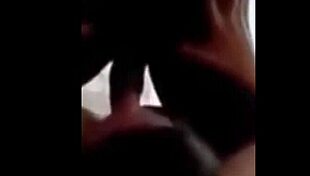 Cuckold husband hides camera catching wife swallow young lover's big black cock rough in bedroom