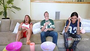 step sis's tight pussy claimed by everyone's massive cocks nonstop