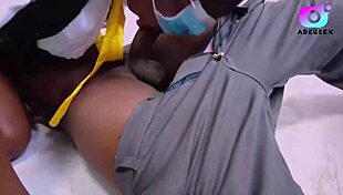 bad petite girl pays horny teachers with tight pussy licking and sucking