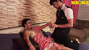 bhabhi moans dirty talk riding devar ji's monster cock hard