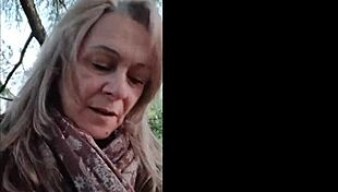 french milf slave bound and spanked exhibits in public outdoor humiliation with toys