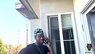 Curvy Kenyan Ebony's Big Clit Pussy Squirts on Rome Major's Interracial Thrusts