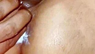 a young couple films homemade anal pounding her tight ass and pussy close up