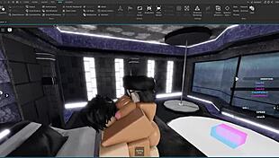 yo this slut takes femboy dick hard on roblox 🍆😈🔥