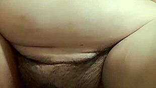 Latina wife savors her hairy pussy pleasures