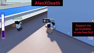 this fighting game hides some sneaky boob and pussy action outdoors