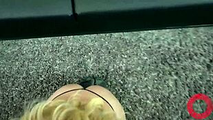 Mark White blasts cum in Samantha Rone's mouth after rough fuck