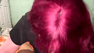 that emo fan begged to get used hard with sloppy deepthroat and cumshot facial