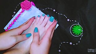 Foot Massage Leads to Wild Orgasm Fetish Explosion!