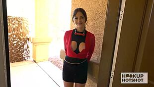 Gorgeous Bella Luna with Perfect Tits Gets ROUGH DOGGYSTYLE and Deepthroat Face Fuck