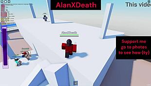 this fighting game hides some sneaky boob and pussy action outdoors