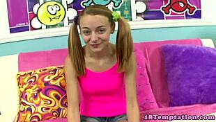 petite stepsis with pigtails gives pov dicksuck and handjob till cum in mouth