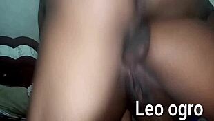 Young Brazilian ebony Myllena Rios takes street anal sex with monster cock