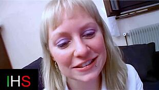 Blonde Milf's Light Eyes Spark Hidden Temptations