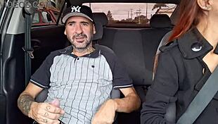 hey lady, caught your driver jerking off behind in the app ride?