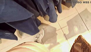 nicoletta's trying on those tiny jeans hugging her curvy hips and big ass so seductive 😏👖