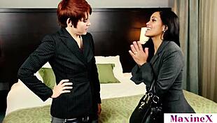 whoa lily cade owns that asian bbw maxine x body hard! 🔥👅💦