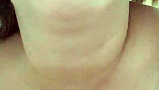 mature milf's big pussy lips tease through tight shorts