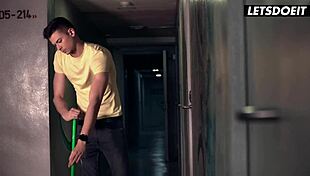 Stranger Pounds Anya Krey's Tight Pussy Hard