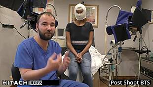 Freshman squirms from mandatory hitachi orgasm by doctor tampa taylor ortega!