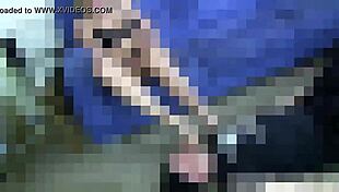 lesbian slave worships my heels socks feet toes in bdsm foot fetish session