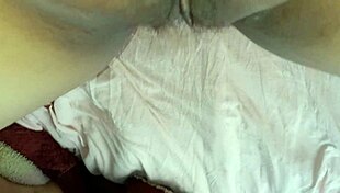 Chubby latina spreads her huge hairy wet pussy wide