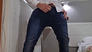 damn that sexy italian guy jerks his huge cock so intensely 😍 he moans and cums hard!!
