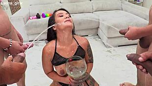 four monster cocks destroy alex lewis' ass with prolapse gape