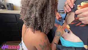 mulher madura takes double anal doggystyle in front of corno husband closeup