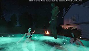 Swinger party game bangs girlfriend Ashley hard