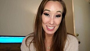 sexy asian stepmom christy love catches petite you watching porn and demands creampie missionary