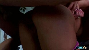 asian rose stuffs two cocks deep in kinky threesome twat