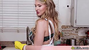 nympho italian milf wife sneaks big dick handyman pounding whenever she can