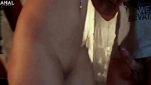 Bosomy Melanie Gold Begs for Brutal Double Anal Penetration and Cumshot