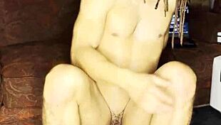 lvory white pounds her gaping hole deep with huge dildo solo