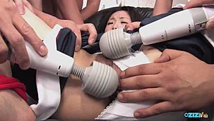 Beautiful young angel with big clit and puffy nipples gets rough doggystyle pounding