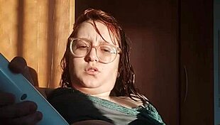 oh god curvy girlfriend flashes fat tits and rams dildo in ass on video call... so kinky!!