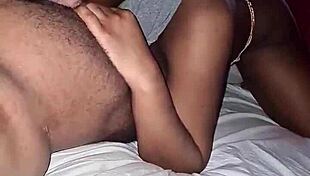 deep ass licking builds tension exploding into full orgasm