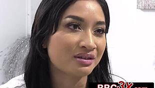 Tiny babysitter avery black stretched by massive bbc in every hole