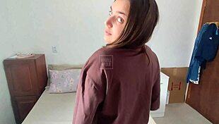 yo, pounding the boss's big ass latina wife right in his own house while he's clueless