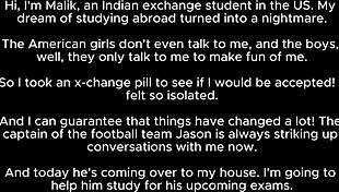 Indian student sissy explores caption story secrets in part 01 bedroom temptations