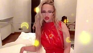 Goddess belly dancer dominates haters with huge belly tease